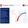 Смеситель LEMARK COMFORT LM3075C-Red для кухни с подключением к фильтру